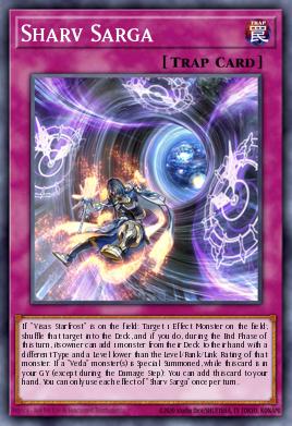 Sharv Sarga Yu-Gi-Oh card