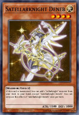 Satellarknight Deneb Yu-Gi-Oh card