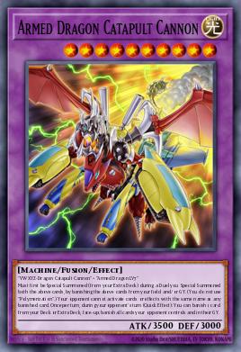 Armed Dragon Catapult Cannon Yu-Gi-Oh card