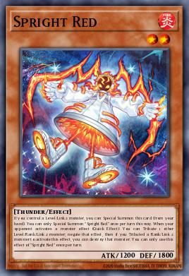 Spright Red Yu-Gi-Oh card