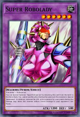 Super Robolady Yu-Gi-Oh card