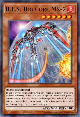 B.E.S. Big Core MK-2 Yu-Gi-Oh card