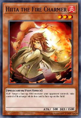 Hiita the Fire Charmer Yu-Gi-Oh card