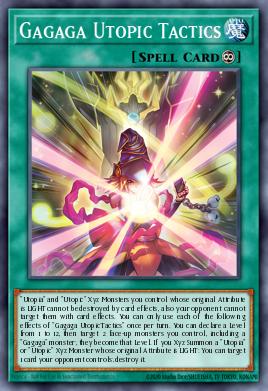 Gagaga Utopic Tactics Yu-Gi-Oh card
