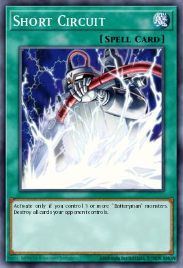 Short Circuit Yu-Gi-Oh card