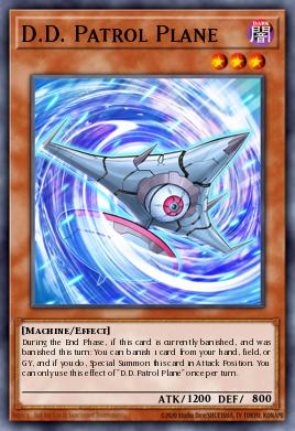 D.D. Patrol Plane Yu-Gi-Oh card
