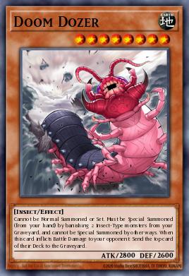 Doom Dozer Yu-Gi-Oh card