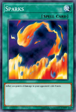 Sparks Yu-Gi-Oh card