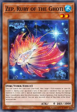 Zep, Ruby of the Ghoti Yu-Gi-Oh card