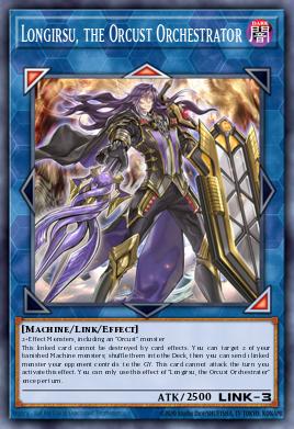 Longirsu, the Orcust Orchestrator Yu-Gi-Oh card