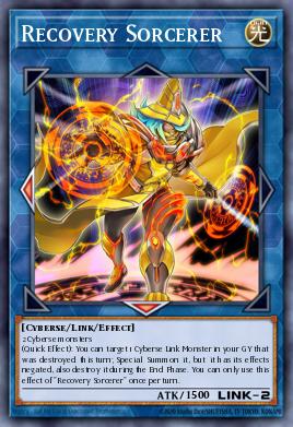 Recovery Sorcerer Yu-Gi-Oh card