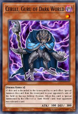 Ceruli, Guru of Dark World Yu-Gi-Oh card