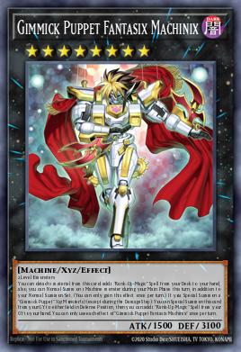 Gimmick Puppet Fantasix Machinix Yu-Gi-Oh card