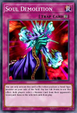 Soul Demolition Yu-Gi-Oh card