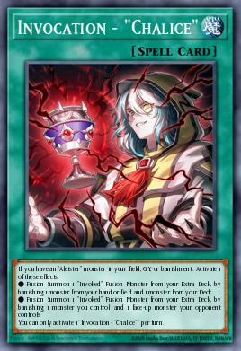 Invocation - "Grail" Yu-Gi-Oh card