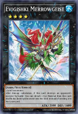 Evigishki Merrowgeist Yu-Gi-Oh card