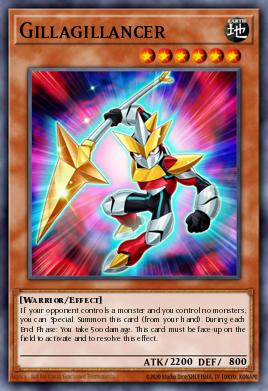 Gillagillancer Yu-Gi-Oh card