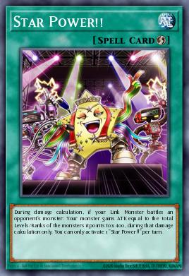 Star Power!! Yu-Gi-Oh card