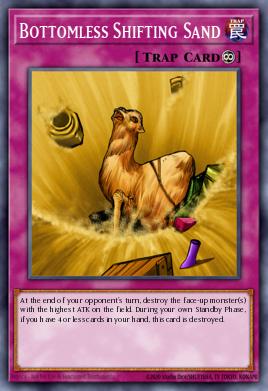 Bottomless Shifting Sand Yu-Gi-Oh card