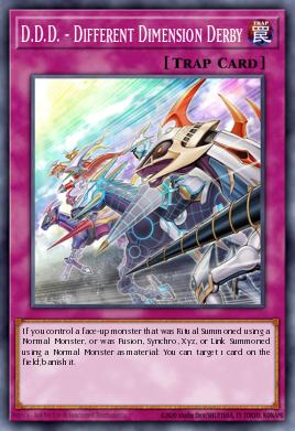 D.D.D. - Different Dimension Derby Yu-Gi-Oh card