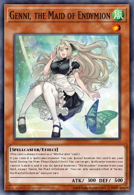 Genni, the Maid of Endymion Yu-Gi-Oh card