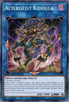 Altergeist Kidolga Yu-Gi-Oh card