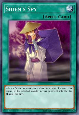 Shien's Spy Yu-Gi-Oh card