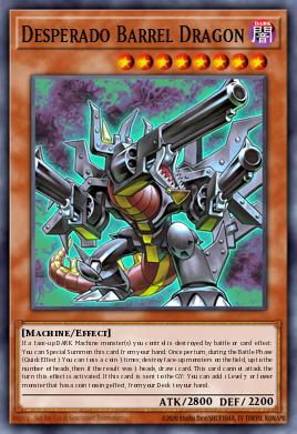 Desperado Barrel Dragon Yu-Gi-Oh card