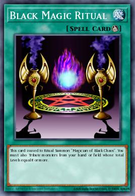 Black Magic Ritual Yu-Gi-Oh card