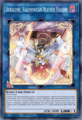 Duralume, Vaalmonican Heathen Hallow Yu-Gi-Oh card