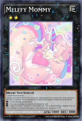 Melffy Mommy Yu-Gi-Oh card