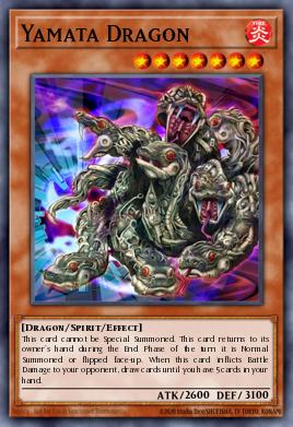 Yamata Dragon Yu-Gi-Oh card