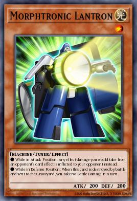 Morphtronic Lantron Yu-Gi-Oh card
