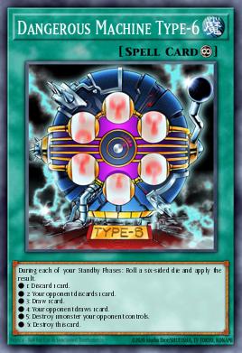 Dangerous Machine Type-6 Yu-Gi-Oh card