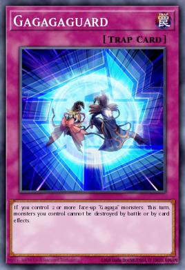 Gagagaguard Yu-Gi-Oh card