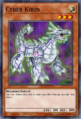 Cyber Kirin Yu-Gi-Oh card