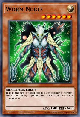 Worm Noble Yu-Gi-Oh card