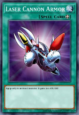 Laser Cannon Armor Yu-Gi-Oh card