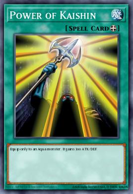 Power of Kaishin Yu-Gi-Oh card