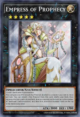 Empress of Prophecy Yu-Gi-Oh card