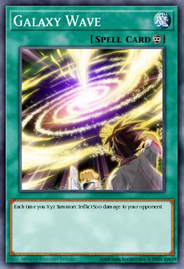 Galaxy Wave Yu-Gi-Oh card