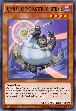 Djinn Cursenchanter of Rituals Yu-Gi-Oh card