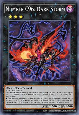 Number C96: Dark Storm Yu-Gi-Oh card