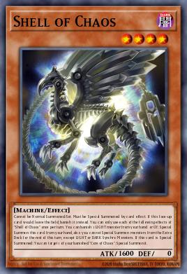 Shell of Chaos Yu-Gi-Oh card