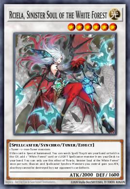 Rciela, Sinister Soul of the White Forest Yu-Gi-Oh card