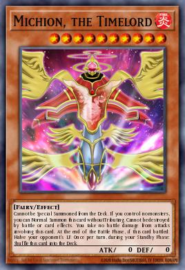 Michion, the Timelord Yu-Gi-Oh card