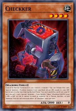 Checkker Yu-Gi-Oh card