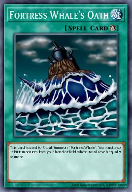Fortress Whale's Oath Yu-Gi-Oh card