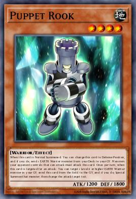 Puppet Rook Yu-Gi-Oh card