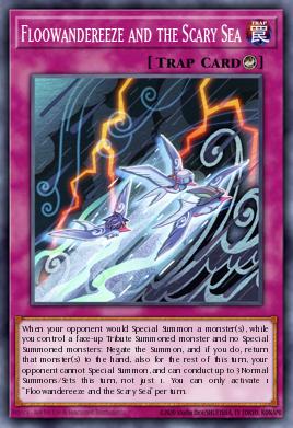 Floowandereeze and the Scary Sea Yu-Gi-Oh card